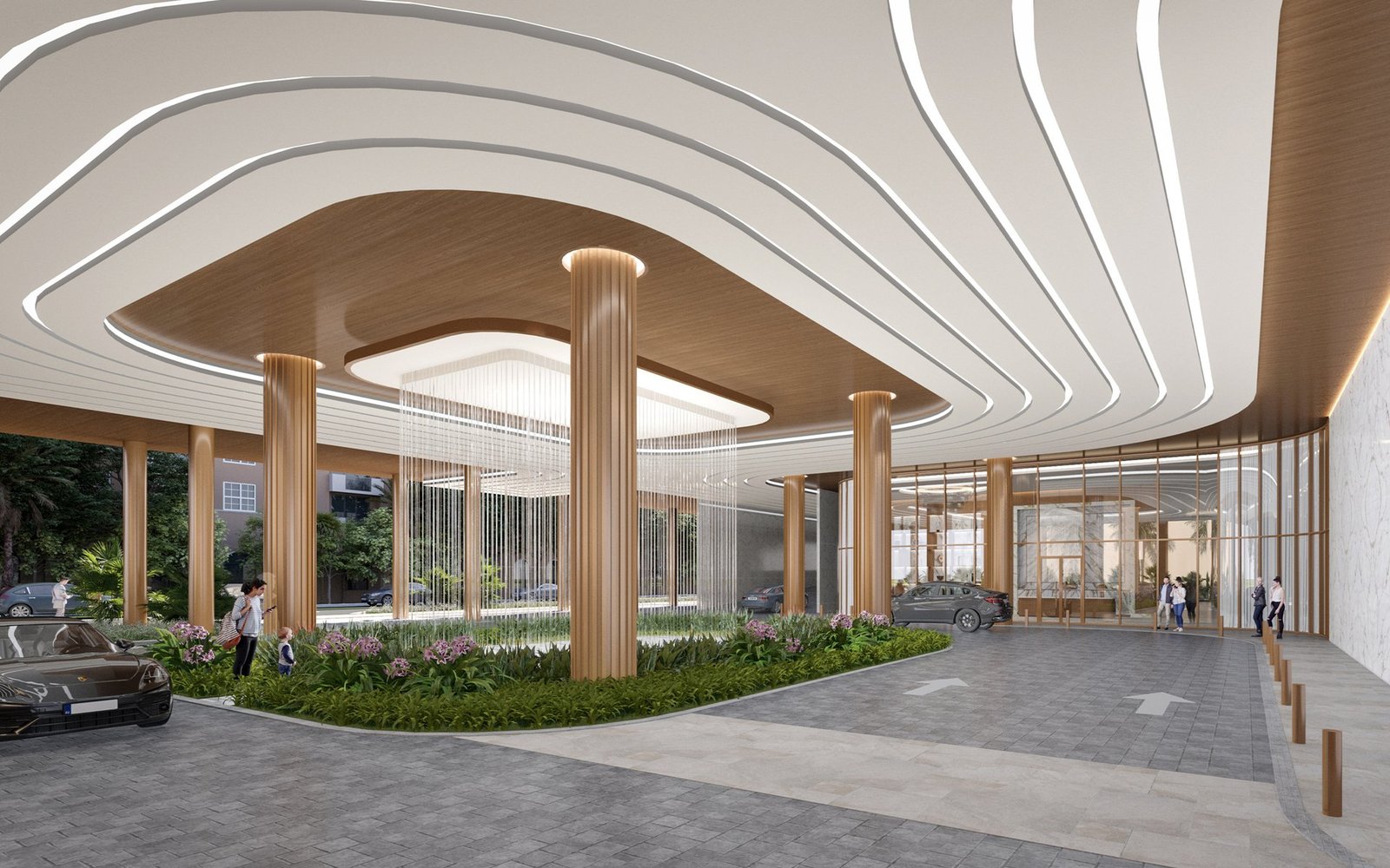The Berkeley West Palm Beach waterfront tower exterior
